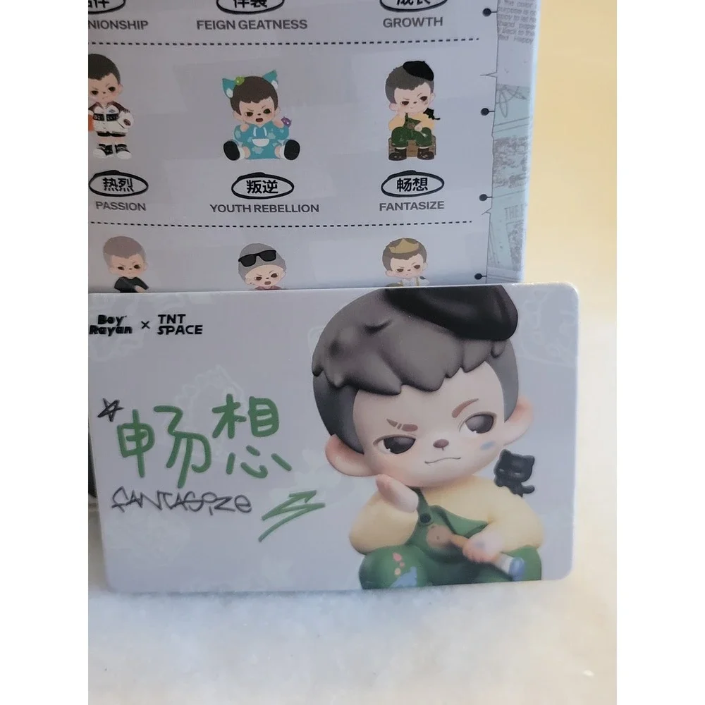 New TNTSPACE Boy Rayan Youth Days Fantasize Blind Box Confirmed Artist Figure